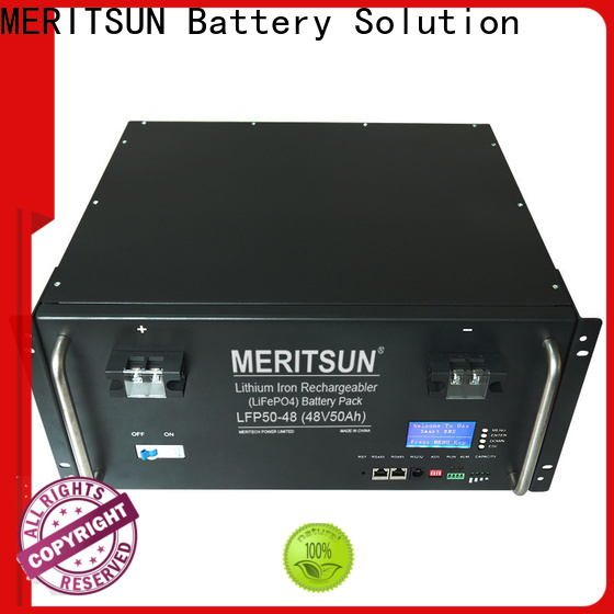 MERITSUN smart charging commercial energy storage systems supplier for base transceiver station