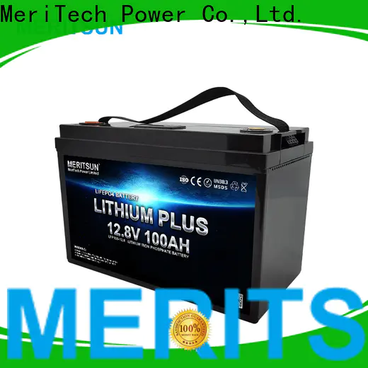 MERITSUN lithium ion polymer battery with good price for home use