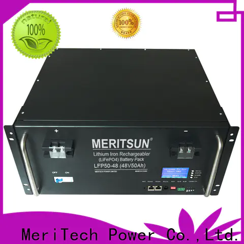 MERITSUN telecom battery power storage supplier for commercial