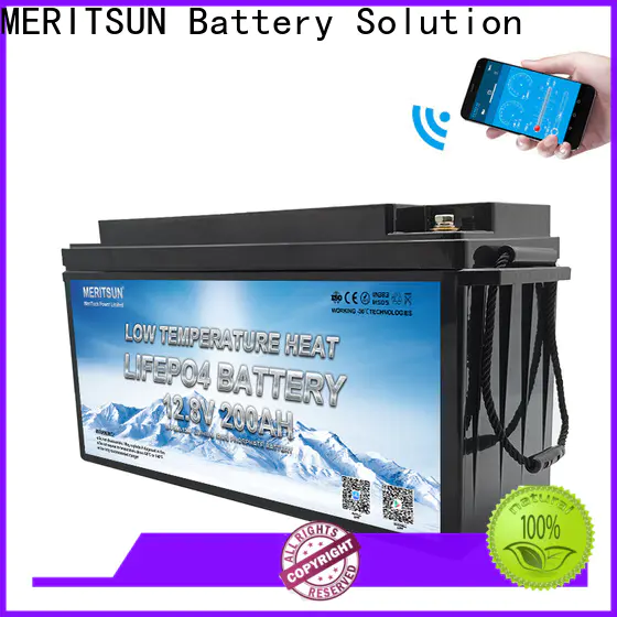 MERITSUN lithium battery low temperature company for robot