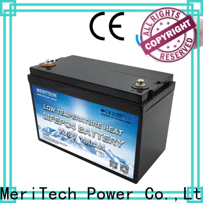 MERITSUN low temperature li-ion battery factory for car