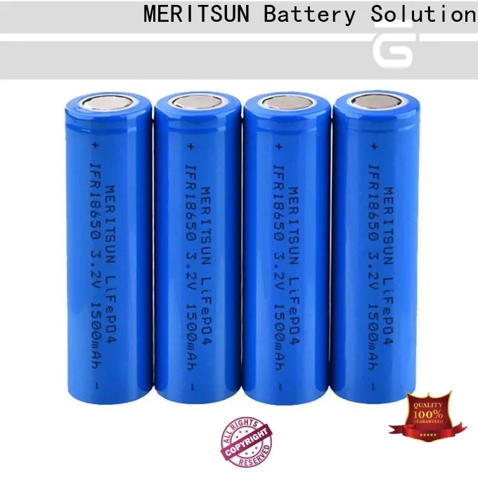 MERITSUN 18650 lithium ion cells manufacturer for power bank