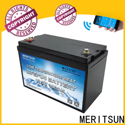 MERITSUN wholesale low temperature lithium ion battery factory for robot