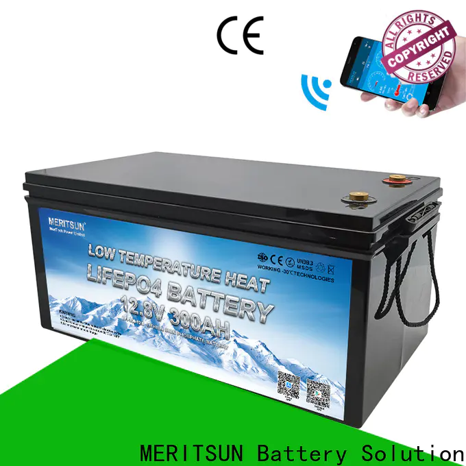 MERITSUN lithium battery low temperature manufacturers for house