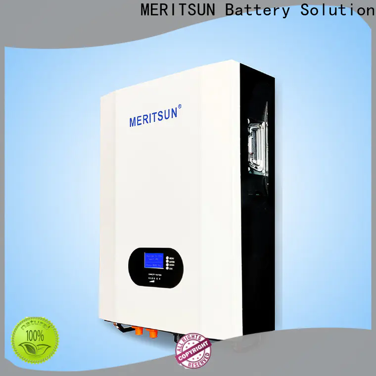MERITSUN high-quality powerwall battery OEM for buildings