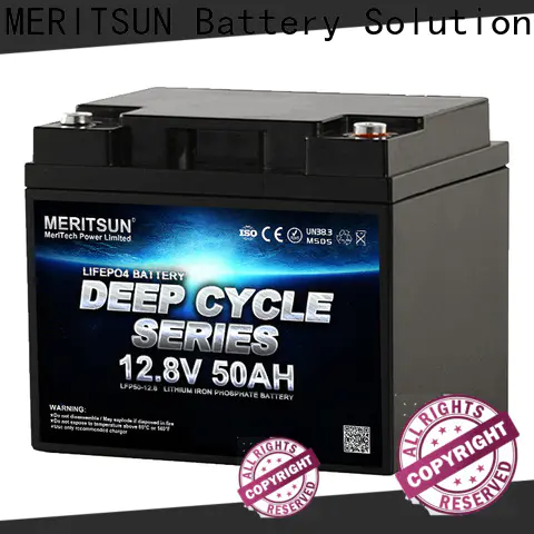 MERITSUN lifepo4 battery 12v manufacturer for house