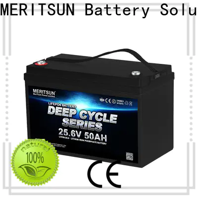 MERITSUN lithium ion polymer battery customized for home use