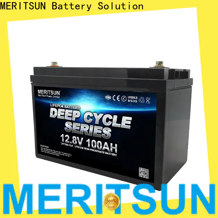 MERITSUN lifepo4 battery 48v with good price for villa