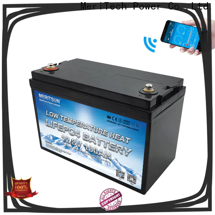 MERITSUN low temperature li-ion battery company for streetlight