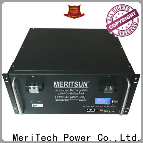 MERITSUN easy to install commercial energy storage systems manufacturer for base transceiver station