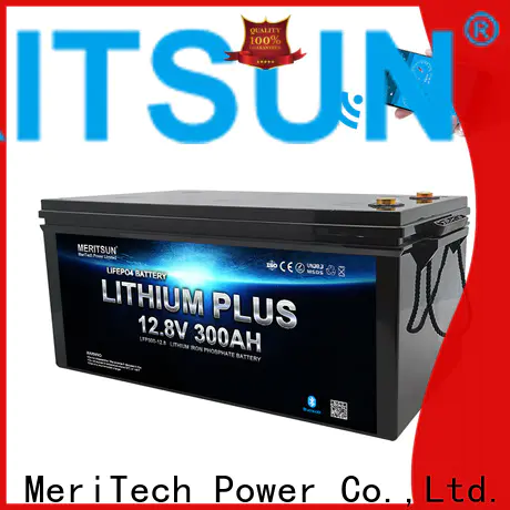 MERITSUN high-quality lithium battery with bluetooth manufacturers for boat