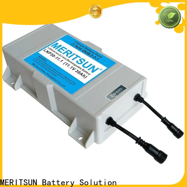 MERITSUN lithium battery for solar lights factory direct supply outdoor
