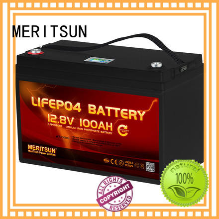MERITSUN lithium battery manufacturers wholesale for house