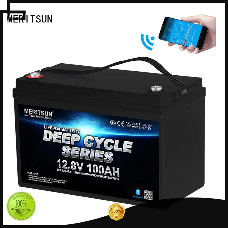 MERITSUN high-quality lithium battery with bluetooth company for robot