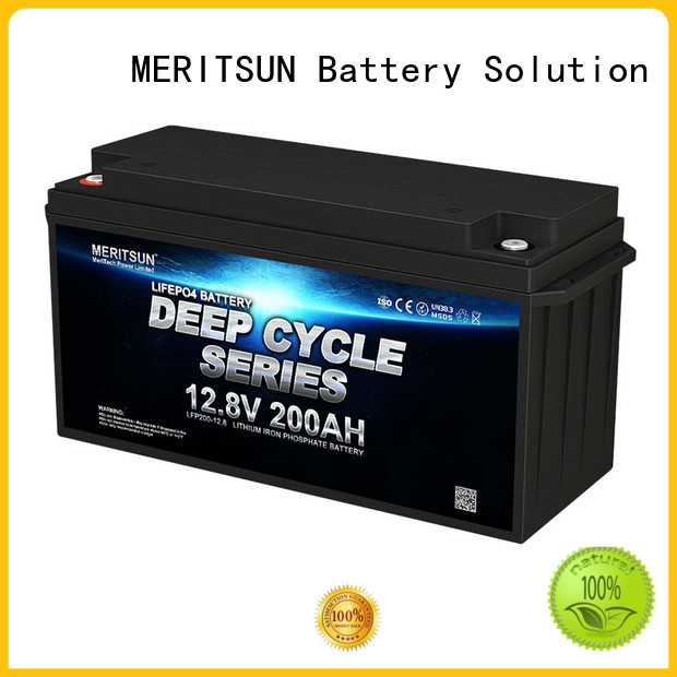 MERITSUN lithium iron battery supplier for building