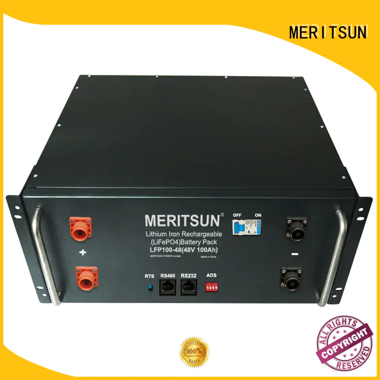 MERITSUN battery power storage factory direct supply for commercial