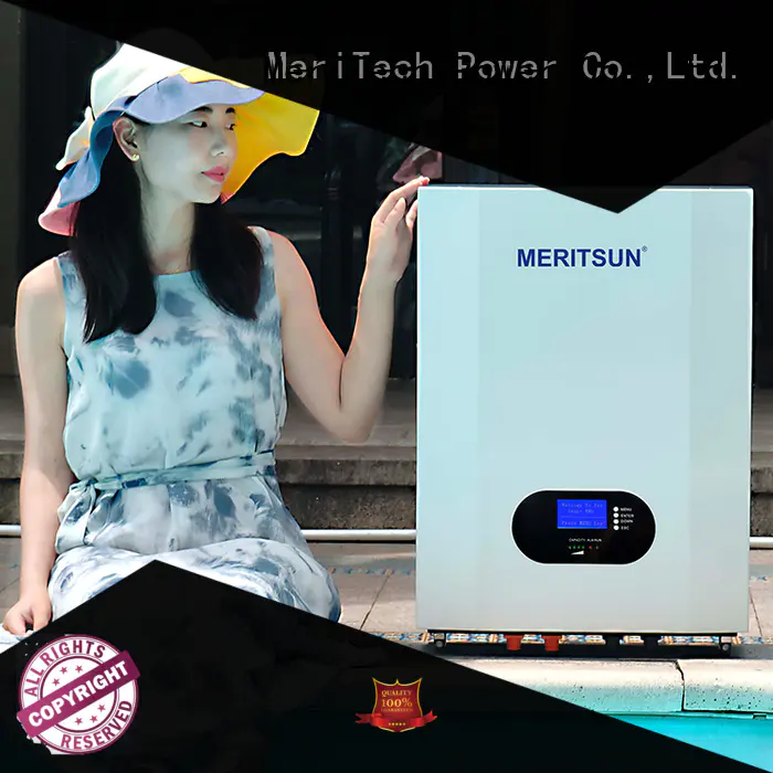 MERITSUN stable Powerwall (Hybrid Grid ESS) factory direct supply for home