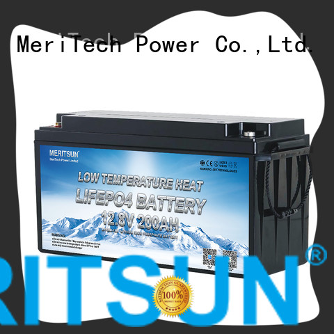 MERITSUN latest low temperature lithium ion battery factory for house