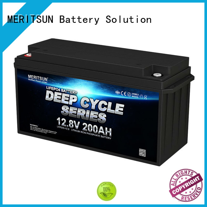 MERITSUN lithium iron phosphate battery series for villa