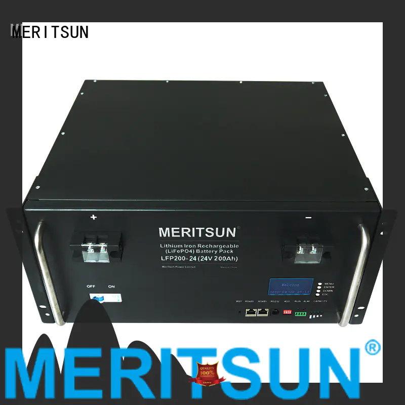 MERITSUN battery energy storage system factory direct supply for base transceiver station