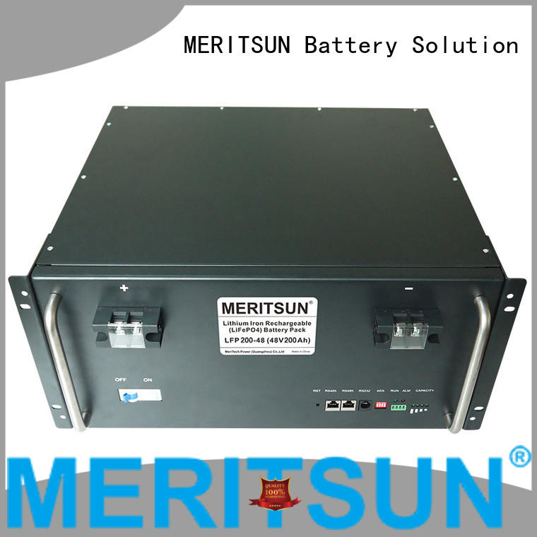 MERITSUN solar battery energy storage system supplier for commercial