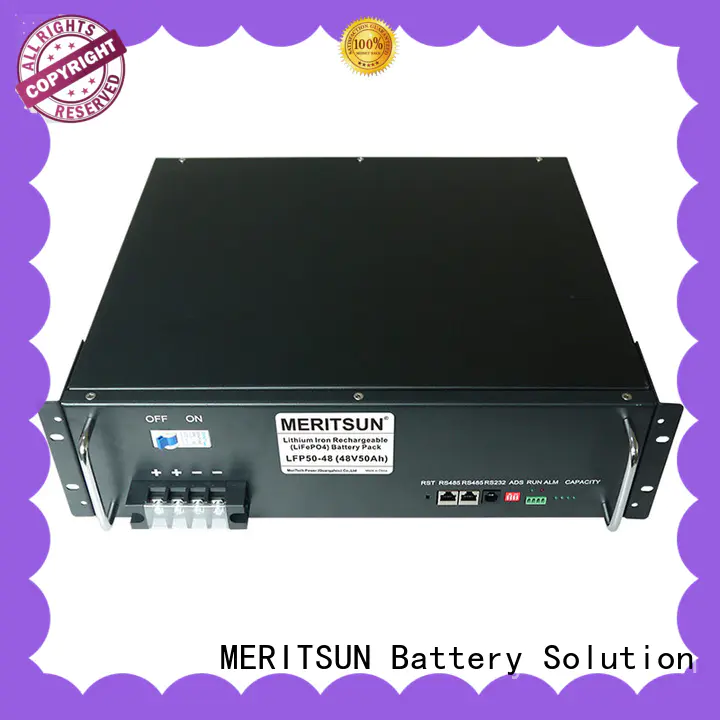 MERITSUN electrical energy storage systems manufacturing for base transceiver station
