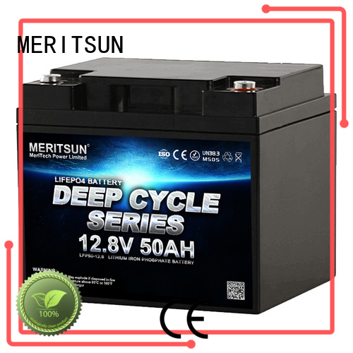 MERITSUN deep cycle lithium battery price customized for home use