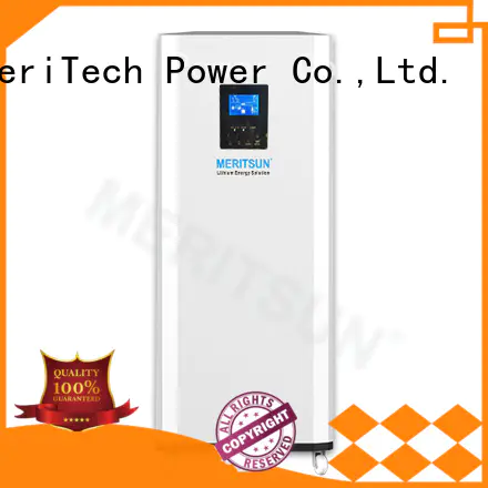 MERITSUN rechargeable house power battery supplier for family