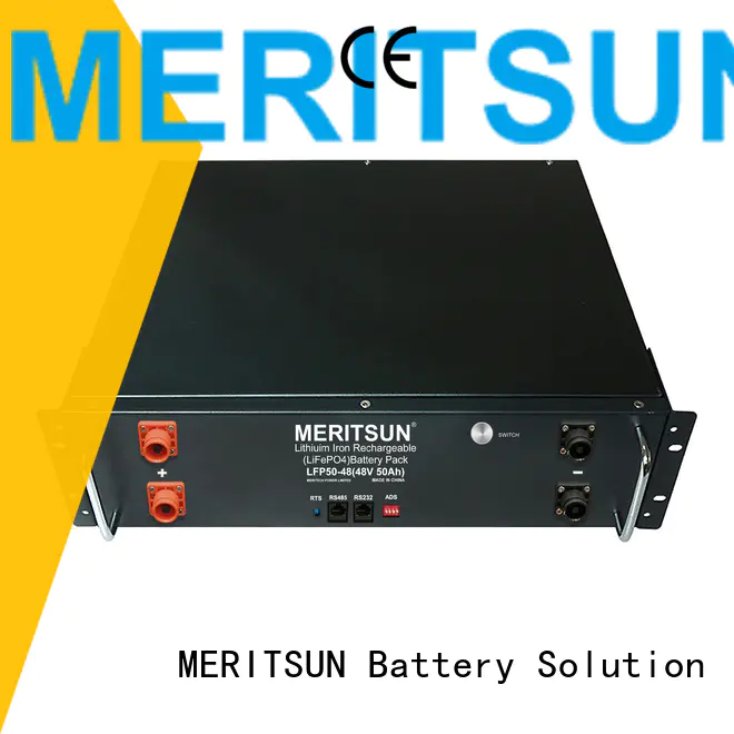 MERITSUN storage battery factory direct supply for residential