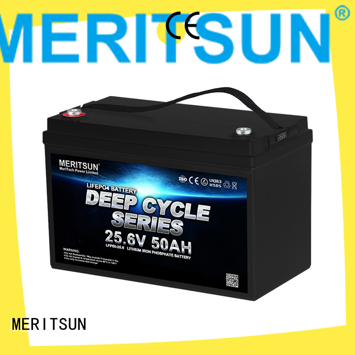 MERITSUN lithium iron battery series for home use
