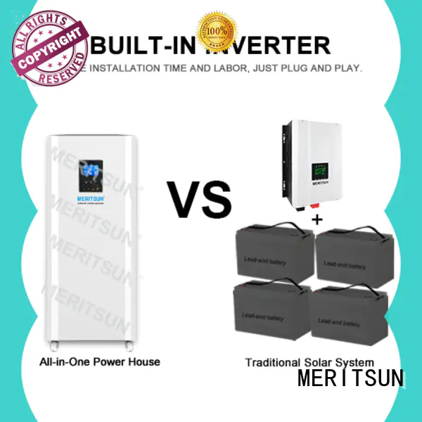 MERITSUN home battery backup series for home appliances