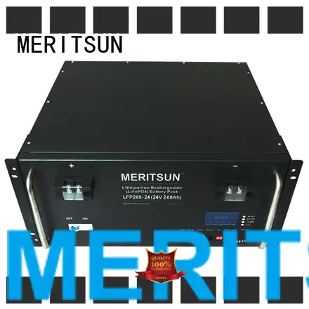 MERITSUN lifepo4 lithium residential energy storage systems factory direct supply for residential