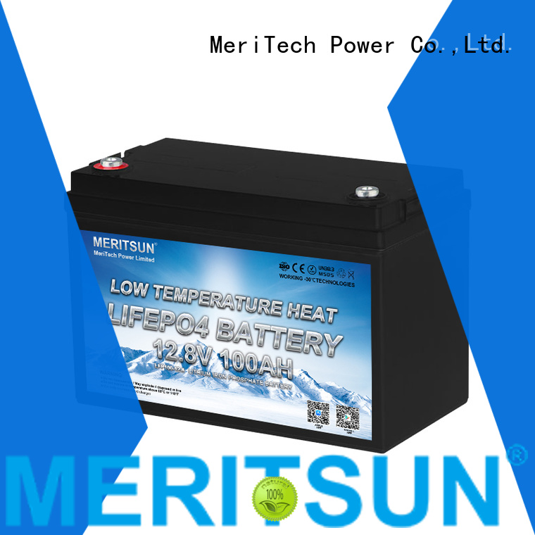 MERITSUN best low temperature lithium ion battery for business for house