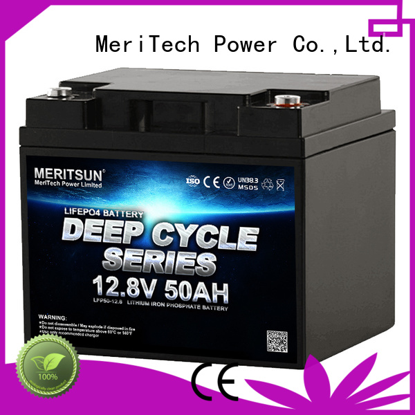 MERITSUN rechargeable lifepo4 battery pack series for building