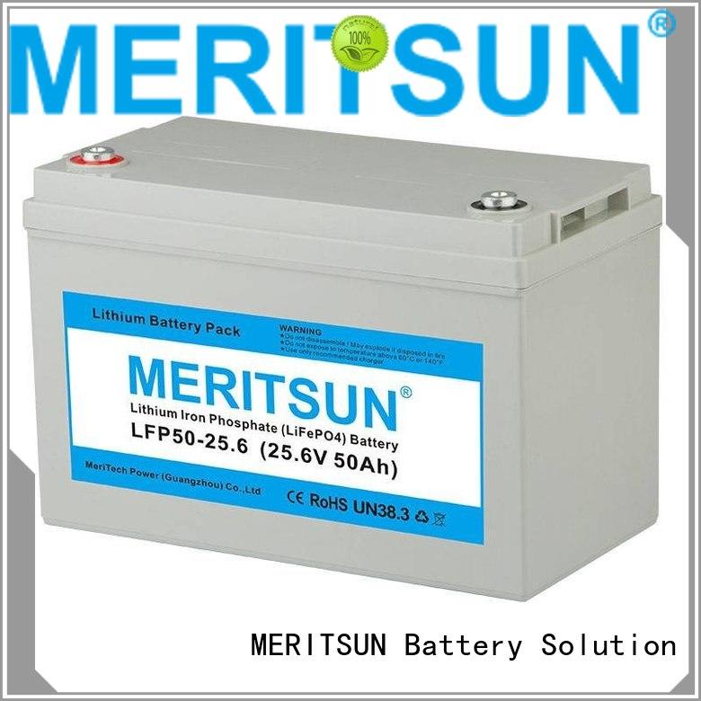 Wholesale lifepo4 polymer lifepo4 battery MERITSUN Brand