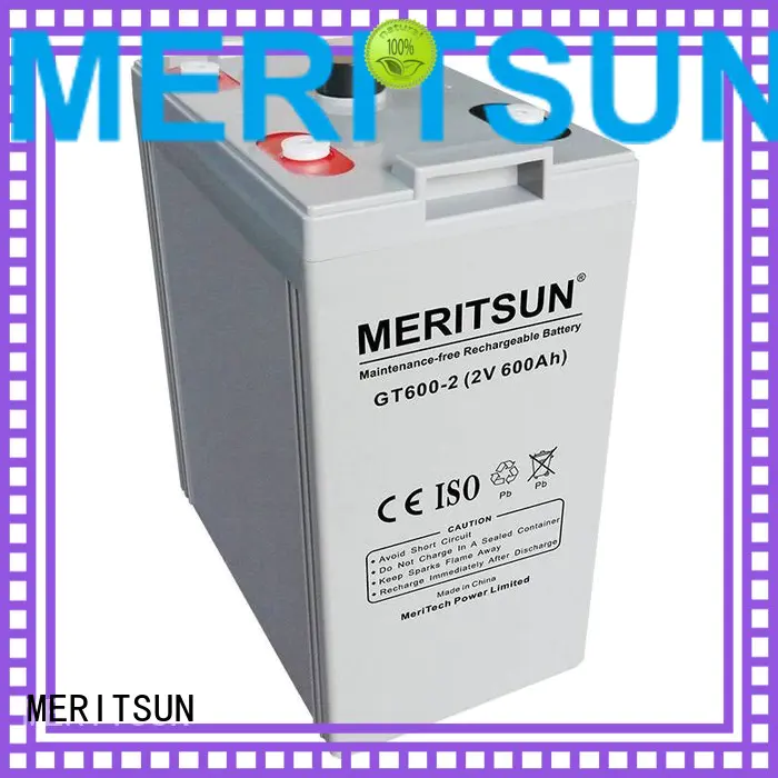 MERITSUN Brand opzs terminal telecom vrla gel battery