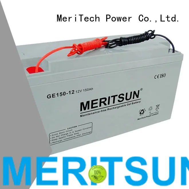 battery opzs vrla MERITSUN Brand opzv battery supplier