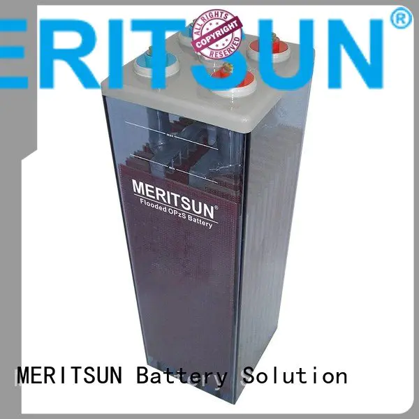 vrla gel battery terminal cycle MERITSUN Brand