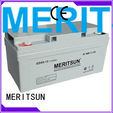 front vrla gel battery flooded MERITSUN company