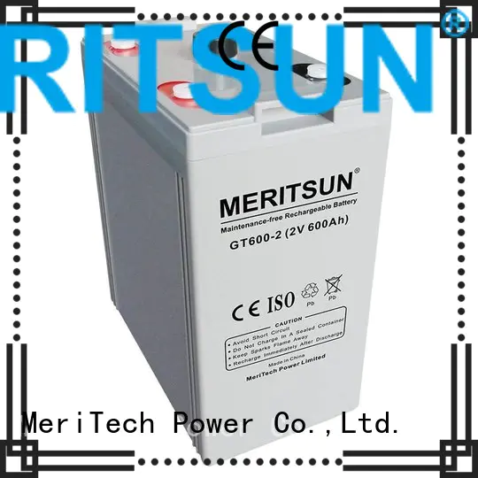 Wholesale deep vrla gel battery MERITSUN Brand