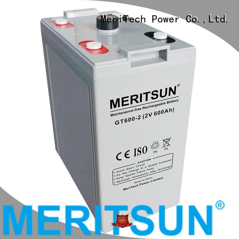 terminal gel opzs opzv vrla gel battery MERITSUN Brand