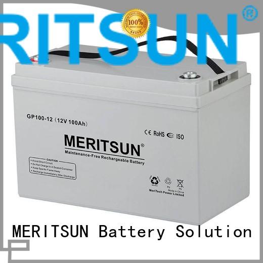 vrla gel battery opzv vrla MERITSUN Brand company