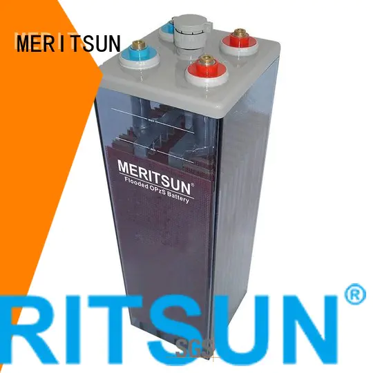 MERITSUN Brand vrla deep gel custom vrla gel battery