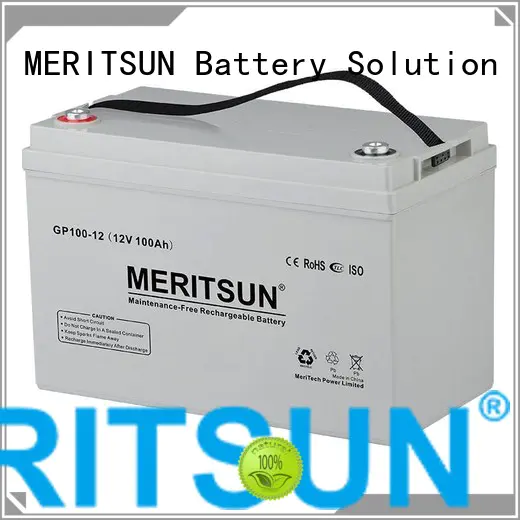 MERITSUN Brand tubular opzv vrla gel battery