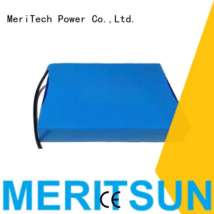 MERITSUN low-carbon lithium battery for solar lights factory direct supply for roadway