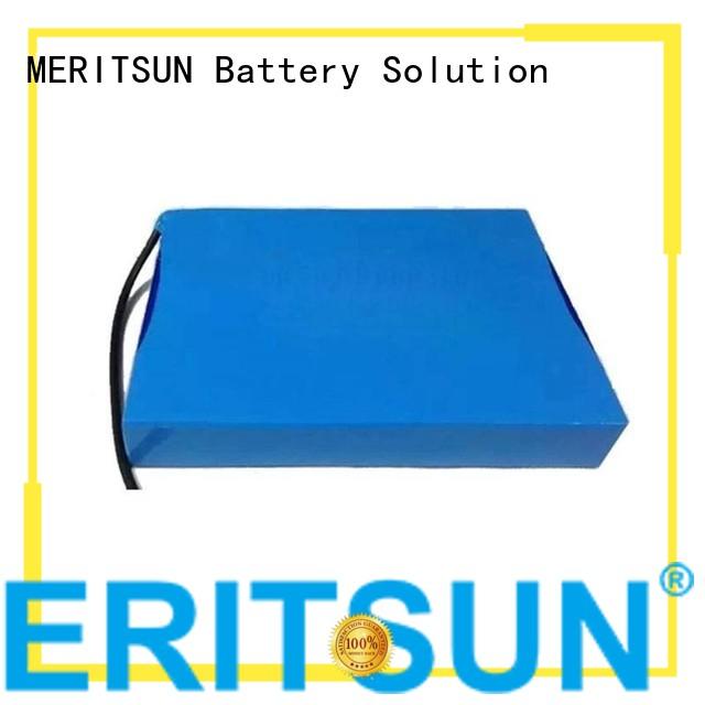 liion lipolymer solar street light lithium battery MERITSUN Brand