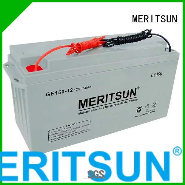Quality MERITSUN Brand vrla gel battery gel
