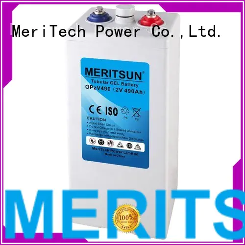 vrla gel battery vrla deep terminal MERITSUN Brand company