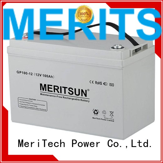 MERITSUN Brand front opzv battery battery factory