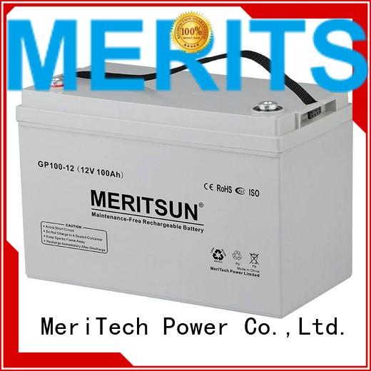 Quality MERITSUN Brand vrla gel battery vrla opzs